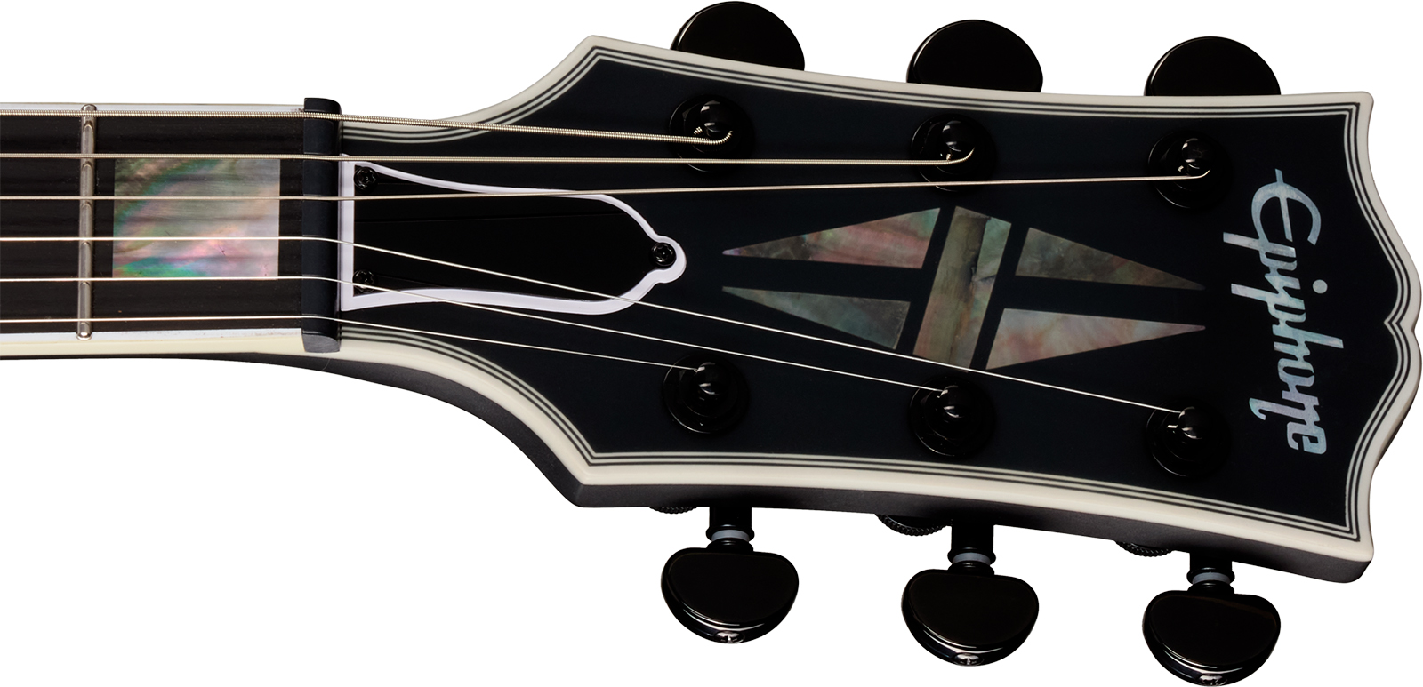 Epiphone Sg Prophecy Modern 2h Fishman Fluence Ht Eb - Obsidian Storm Satin - Guitarra eléctrica de doble corte - Variation 5