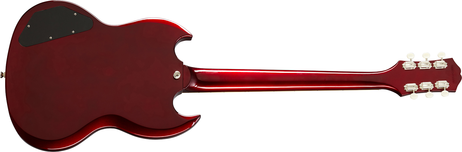 Epiphone Sg Special 2s P90 Ht Lau - Vintage Sparkling Burgundy - Guitarra eléctrica de doble corte - Variation 1