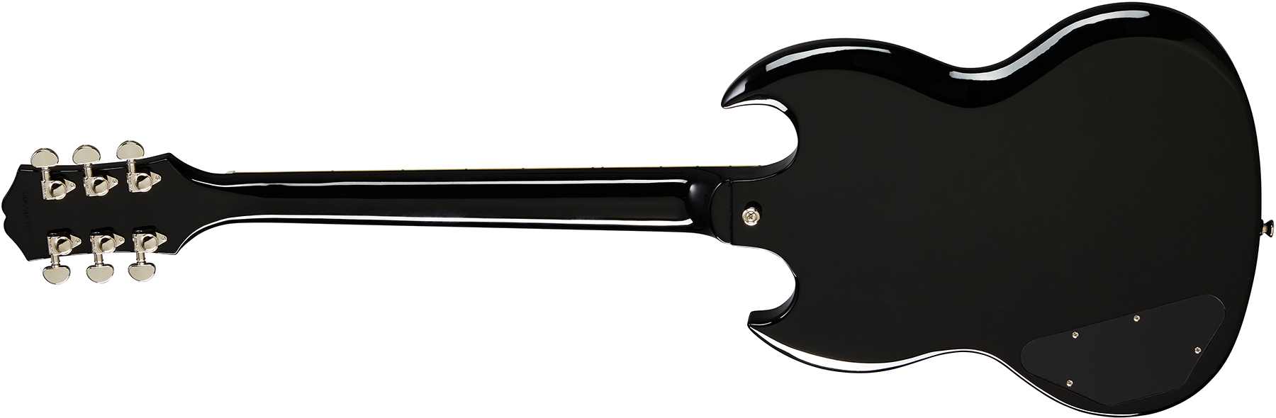 Epiphone Sg Standard Gaucher 2h Ht Lau - Ebony - Guitarra electrica para zurdos - Variation 1