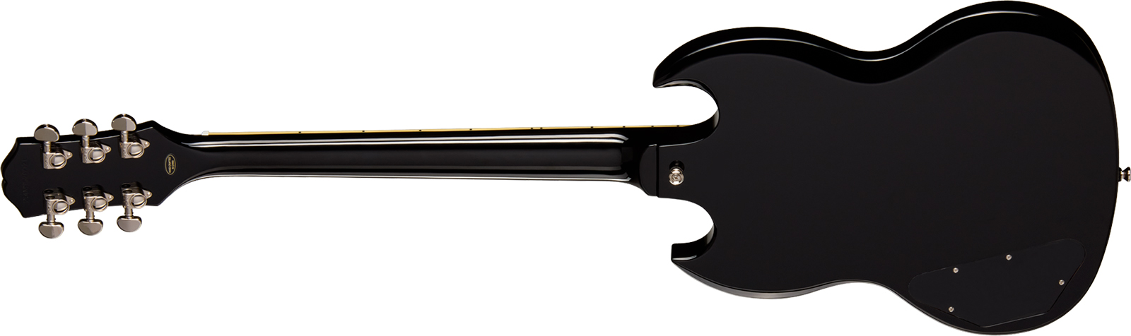 Epiphone Sg Standard Ibg 2h Ht Rw - Ebony - Guitarra eléctrica de doble corte - Variation 1