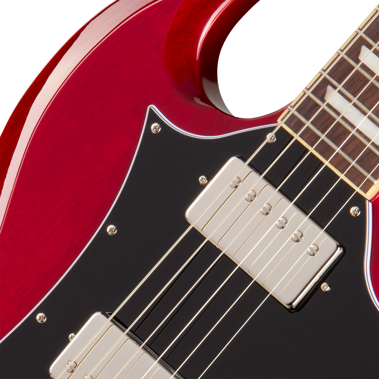 Epiphone Sg Standard Ibg 2h Ht Rw - Cherry - Guitarra eléctrica de doble corte - Variation 2