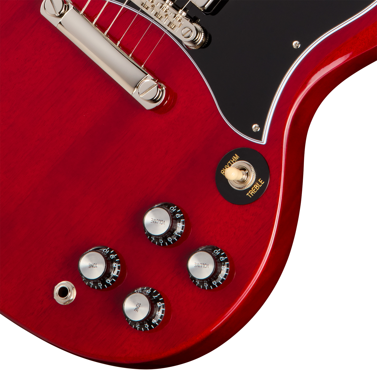 Epiphone Sg Standard Ibg 2h Ht Rw - Cherry - Guitarra eléctrica de doble corte - Variation 3