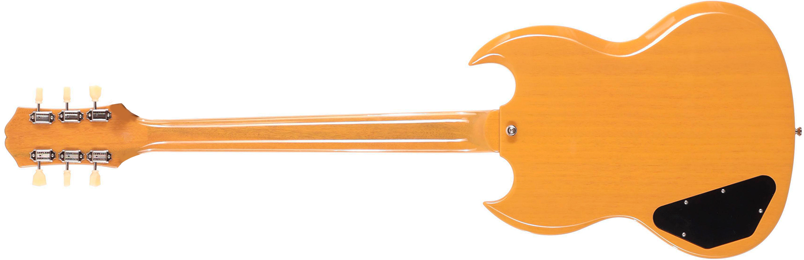 Epiphone Sg Standard Ibg Original Ltd 2h Ht Lau - Tv Yellow - Guitarra eléctrica de doble corte - Variation 1