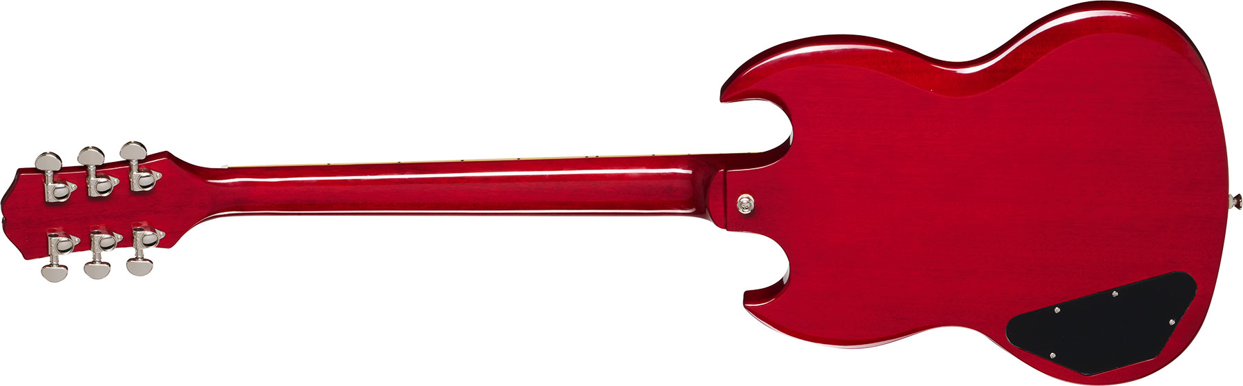 Epiphone Sg Standard Insp. By Gibson 2h Ht Lau - Cherry - Guitarra eléctrica de doble corte - Variation 1