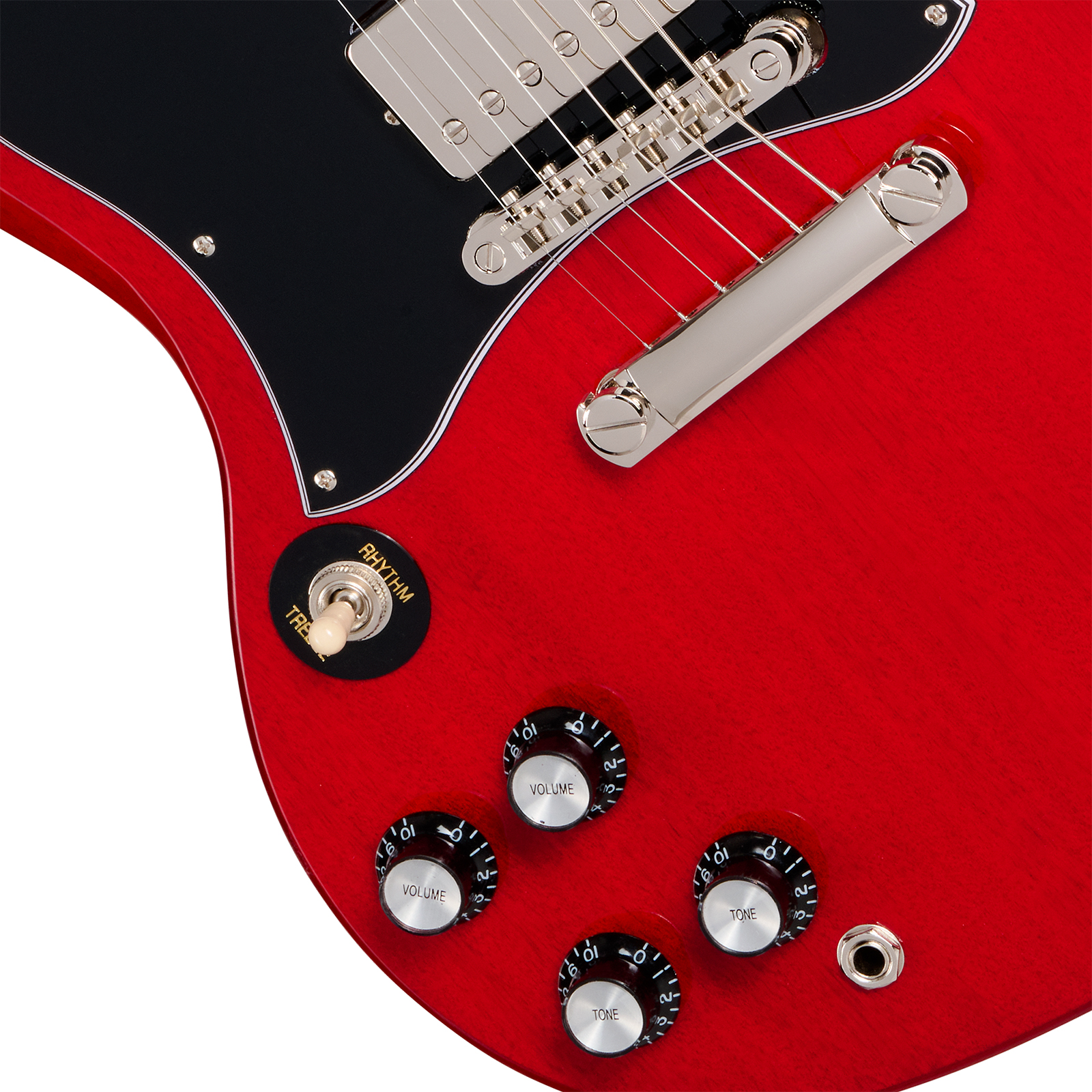 Epiphone Sg Standard Lh Ibg Gaucher 2h Ht Rw - Cherry - Guitarra eléctrica de doble corte - Variation 3
