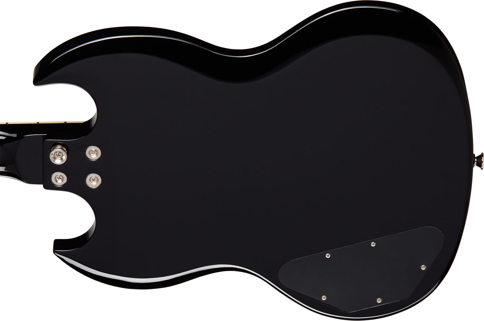 Epiphone Sg Tribute Plus Ibg 2h Ht Lau - Ebony Burst - Guitarra eléctrica de doble corte - Variation 4