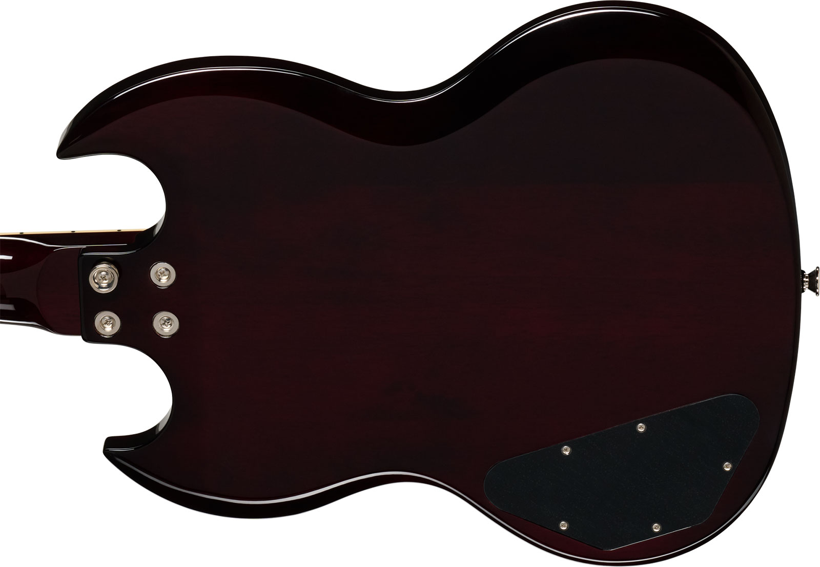 Epiphone Sg Tribute Plus Ibg 2h Ht Lau - Vintage Sunburst - Guitarra eléctrica de doble corte - Variation 4