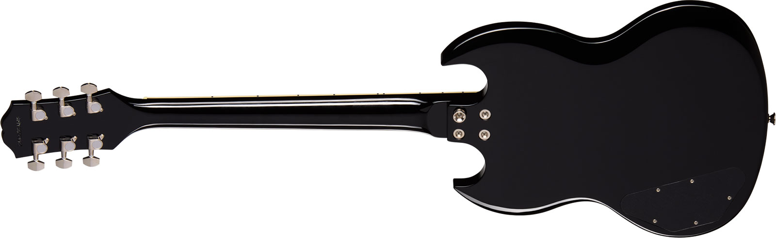 Epiphone Sg Tribute Plus Lh Gaucher Ibg 2h Ht Lau - Cherry Burst - Guitarra eléctrica de doble corte - Variation 1