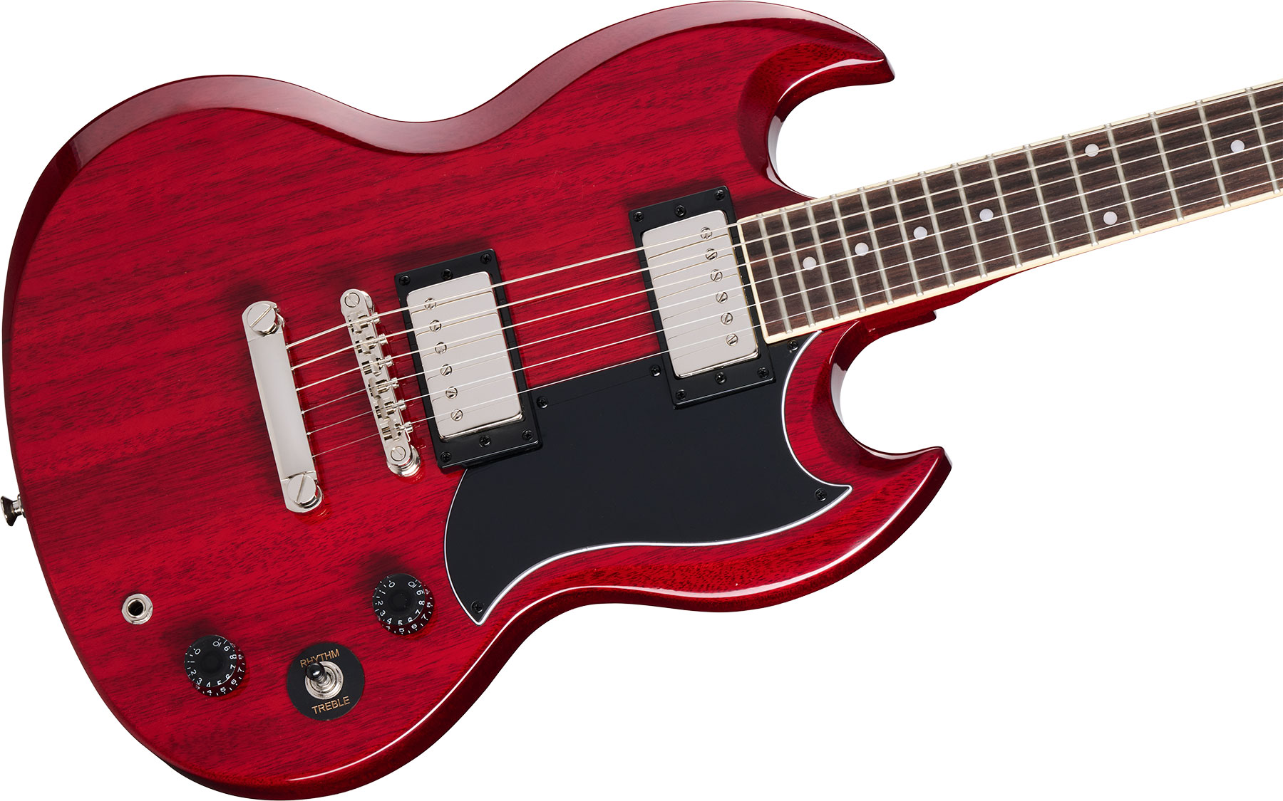 Epiphone Sg Tribute Sg Prophecy Inspired By / Modern 2h Ht Lau - Cherry - Guitarra eléctrica de doble corte - Variation 3
