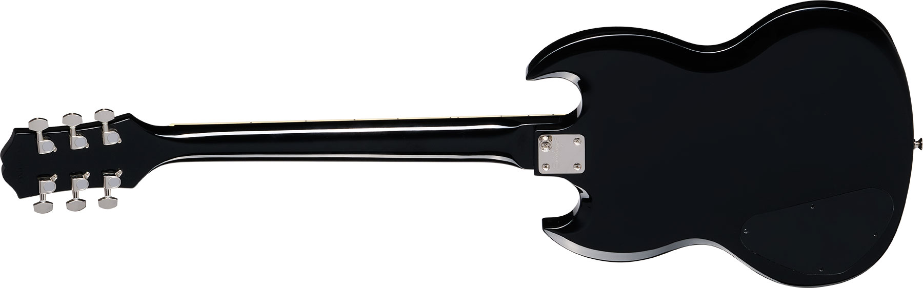 Epiphone Sg Tribute Sg Prophecy Inspired By / Modern 2h Ht Lau - Ebony - Guitarra eléctrica de doble corte - Variation 6