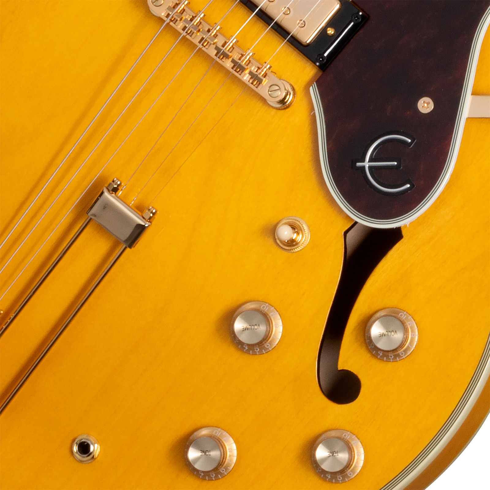 Epiphone Sheraton Lh Original Archtops Gaucher 2mh Ht Rw - Natural - Guitarra eléctrica semi caja - Variation 3