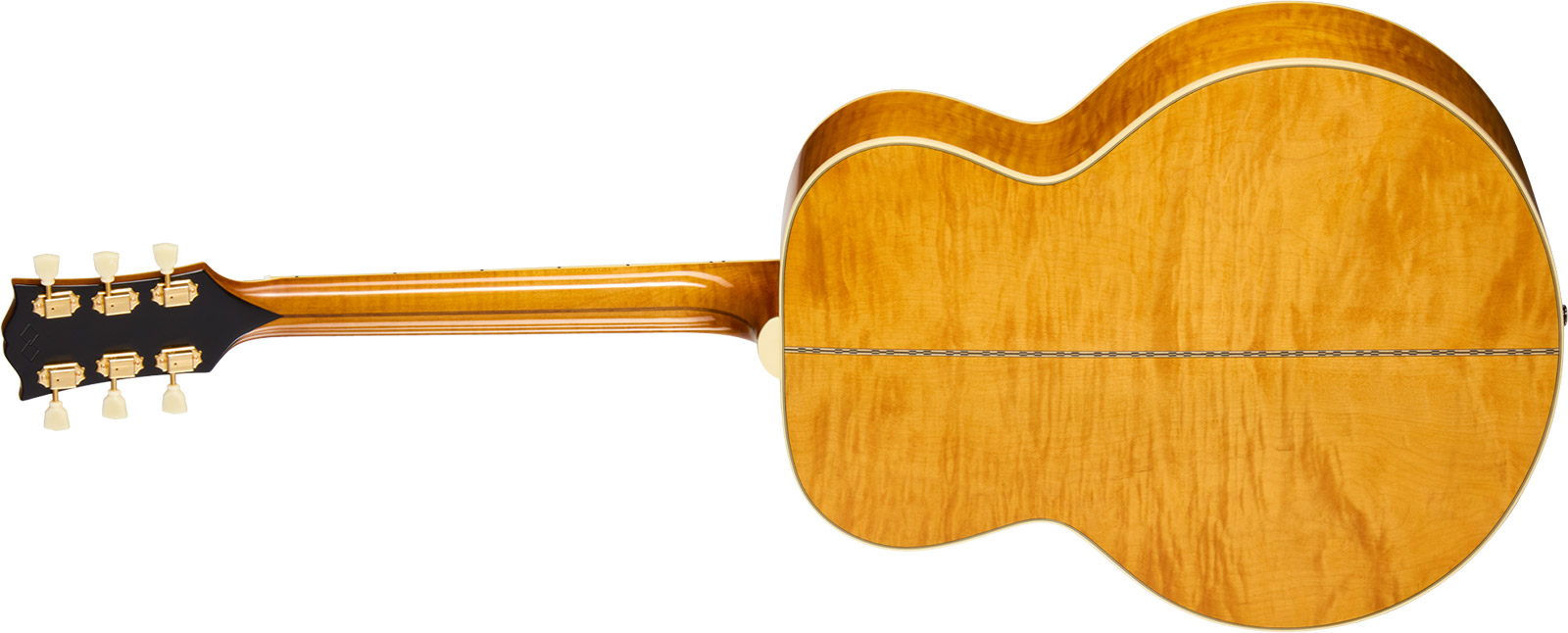 Epiphone Sj200 1957 Reissue Inspired By Gibson Jumbo Epicea Erable Rw - Antique Natural - Guitarra folk - Variation 1