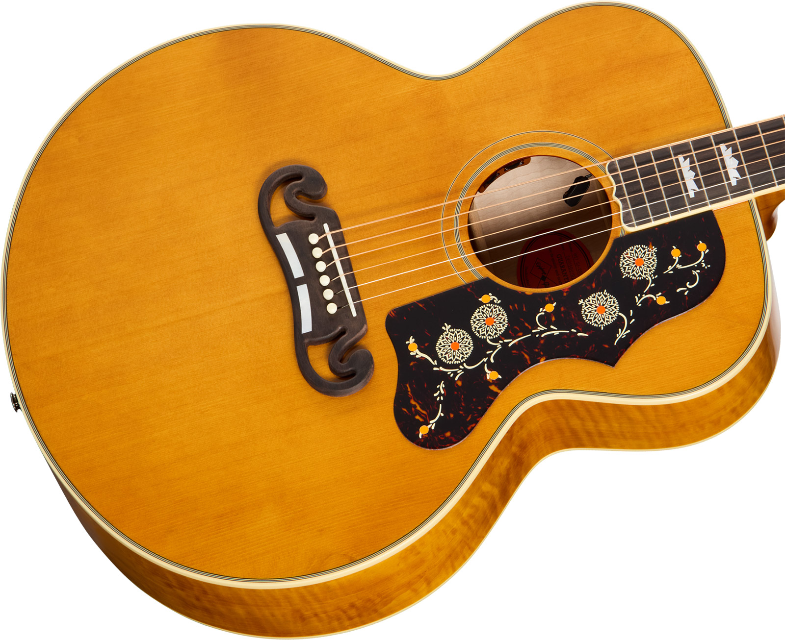 Epiphone Sj200 1957 Reissue Inspired By Gibson Jumbo Epicea Erable Rw - Antique Natural - Guitarra folk - Variation 2