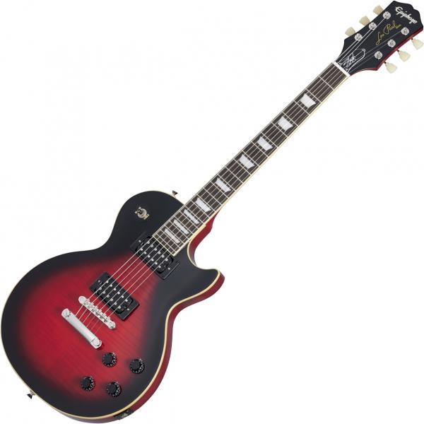 Guitarra eléctrica de cuerpo sólido Epiphone Slash Les Paul Standard - Vermillion burst