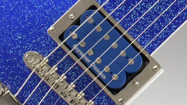 Epiphone Tommy Thayer Les Paul Electric Blue Outfit Signature 2h Ht Lau - Blue - Guitarra eléctrica de corte único. - Variation 1