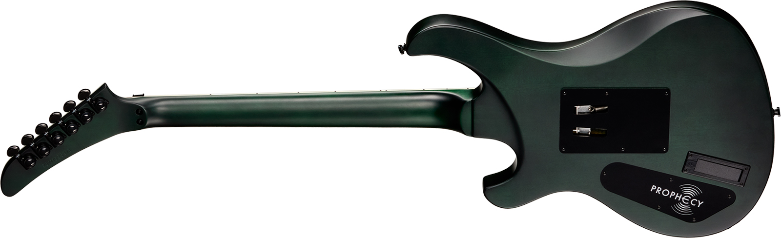 Epiphone Victory Prophecy Modern 2h Fishman Fluence Ht Eb - Aqua Smoke Satin - Guitarra eléctrica con forma de str. - Variation 1