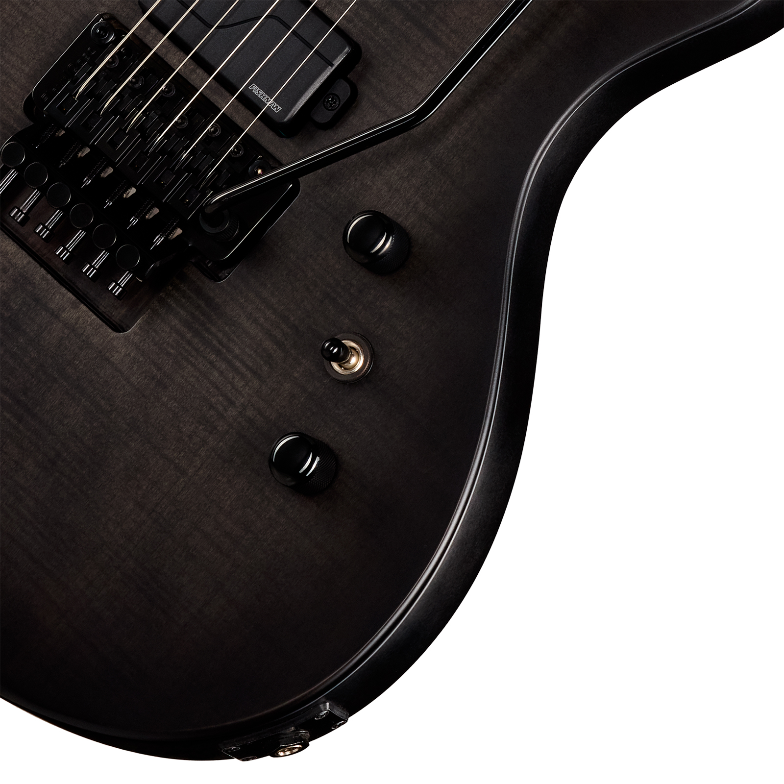 Epiphone Victory Prophecy Modern 2h Fishman Fluence Ht Eb - Obsidian Storm Satin - Guitarra eléctrica con forma de str. - Variation 3