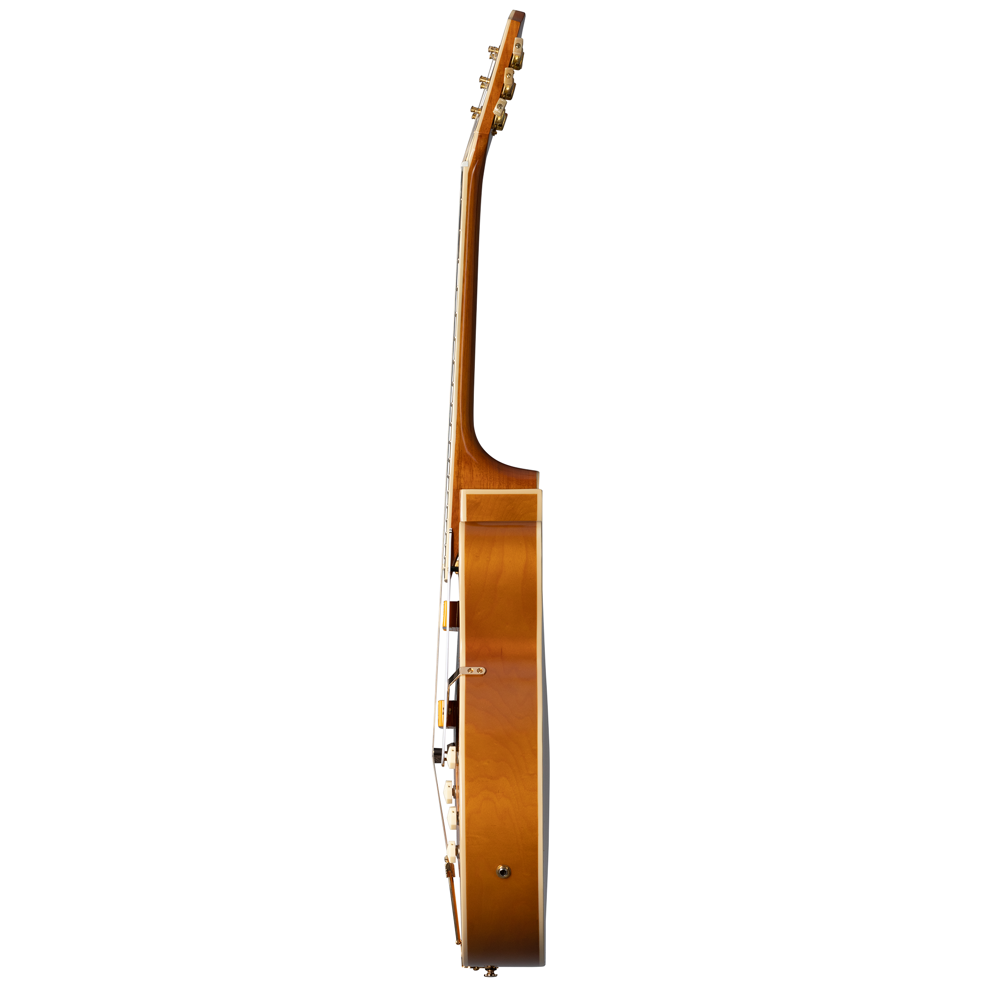 Epiphone Zephyr Deluxe Regent 150th Anniversary 2mh Ht Lau - Aged Antique Natural - Guitarra eléctrica semi caja - Variation 2