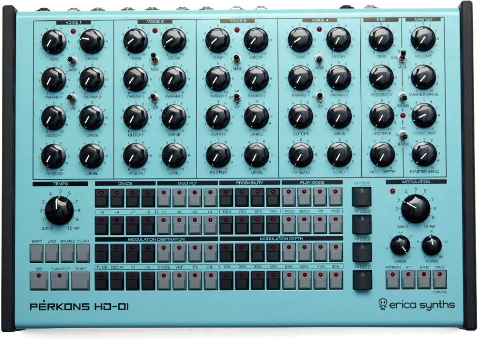 Erica Synths Perkons Hd-01 - Caja de ritmos - Main picture