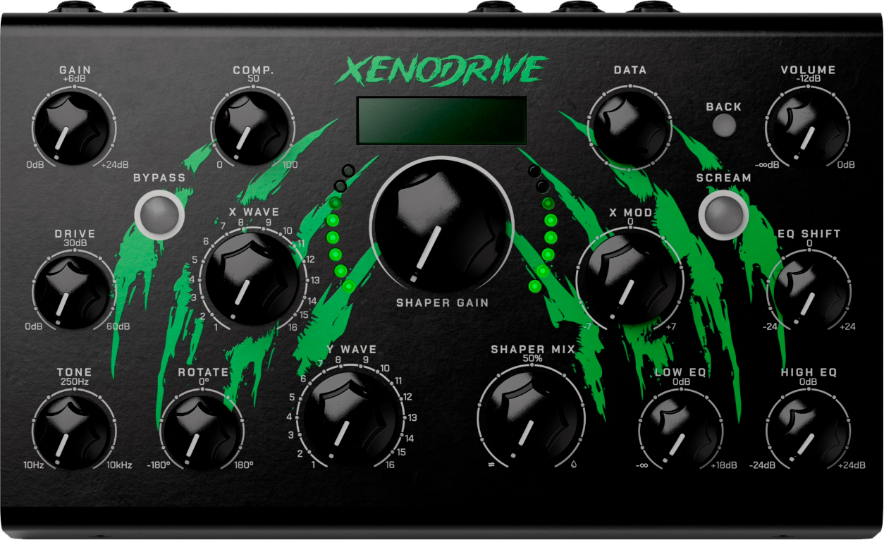 Erica Synths Xenodrive - Pedal de reverb / delay / eco - Main picture