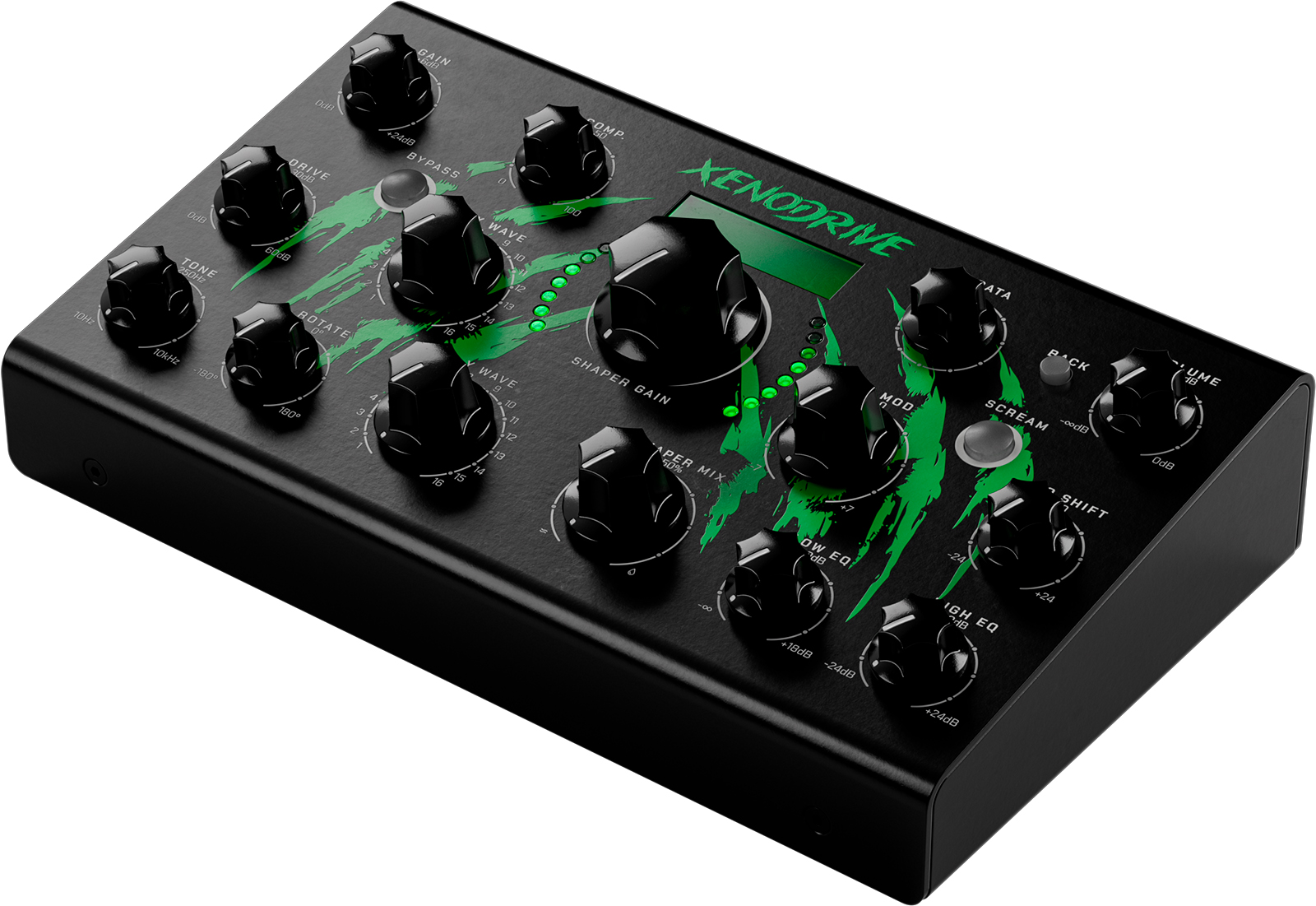 Erica Synths Xenodrive - Pedal de reverb / delay / eco - Variation 1