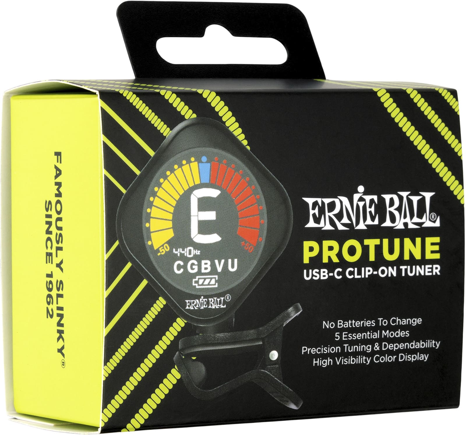 Ernie Ball Accordeur Pro Tune Rechargeable Via Usb-c - Afinador de guitarra - Variation 3
