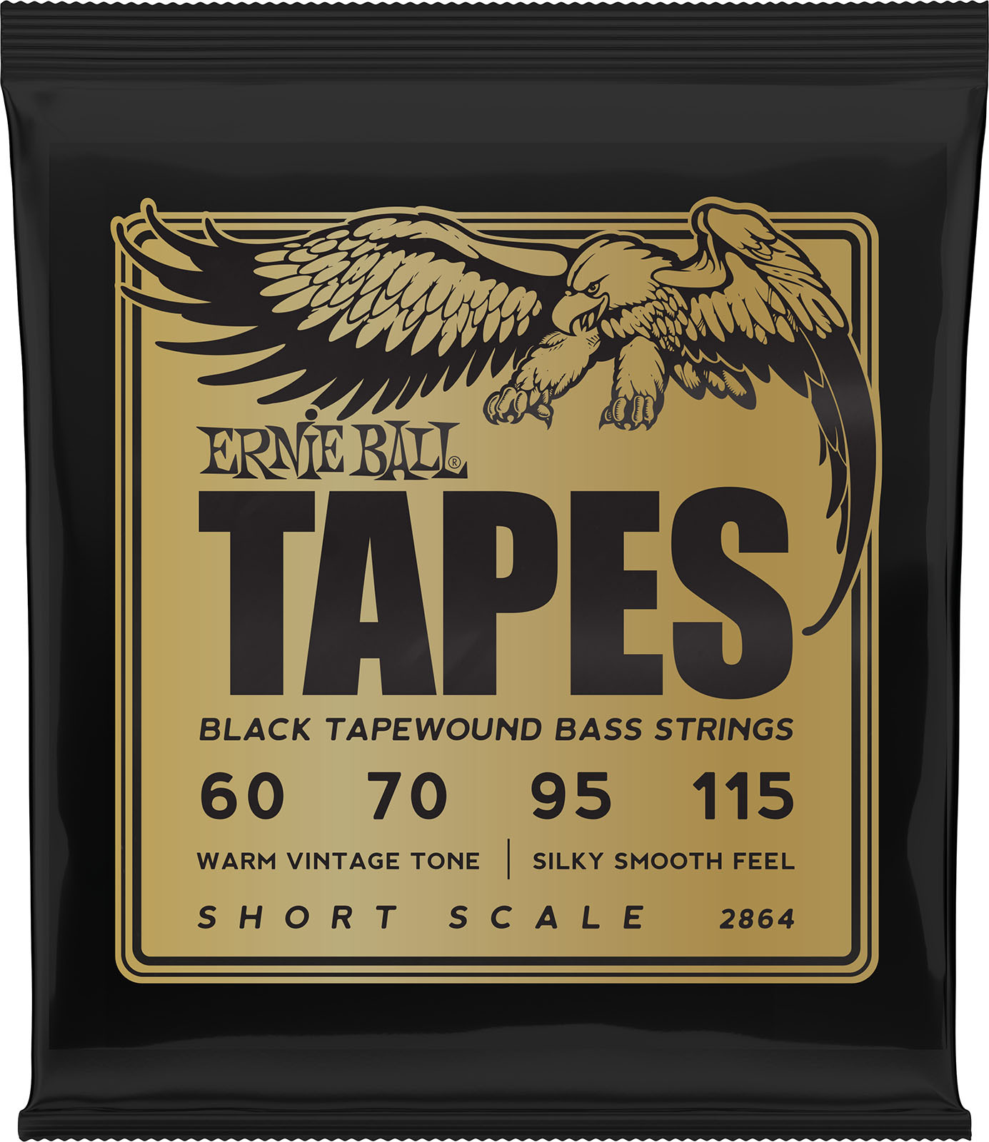 Ernie Ball Jeu De 4 Cordes Cordes Pour Basse électrique Tapes Long Scale 60-115 - Cuerdas para bajo eléctrico - Main picture