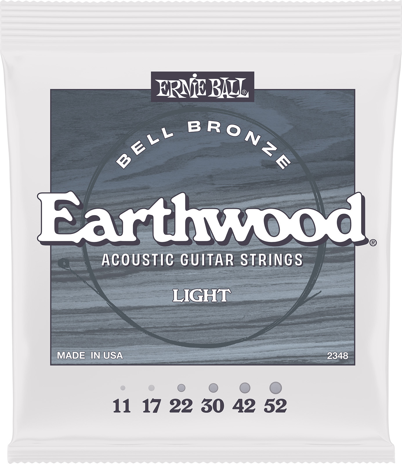 Ernie Ball Jeu De 6 Cordes Earthwood Bell Bronze Light 11-52 - Cuerdas guitarra eléctrica - Main picture