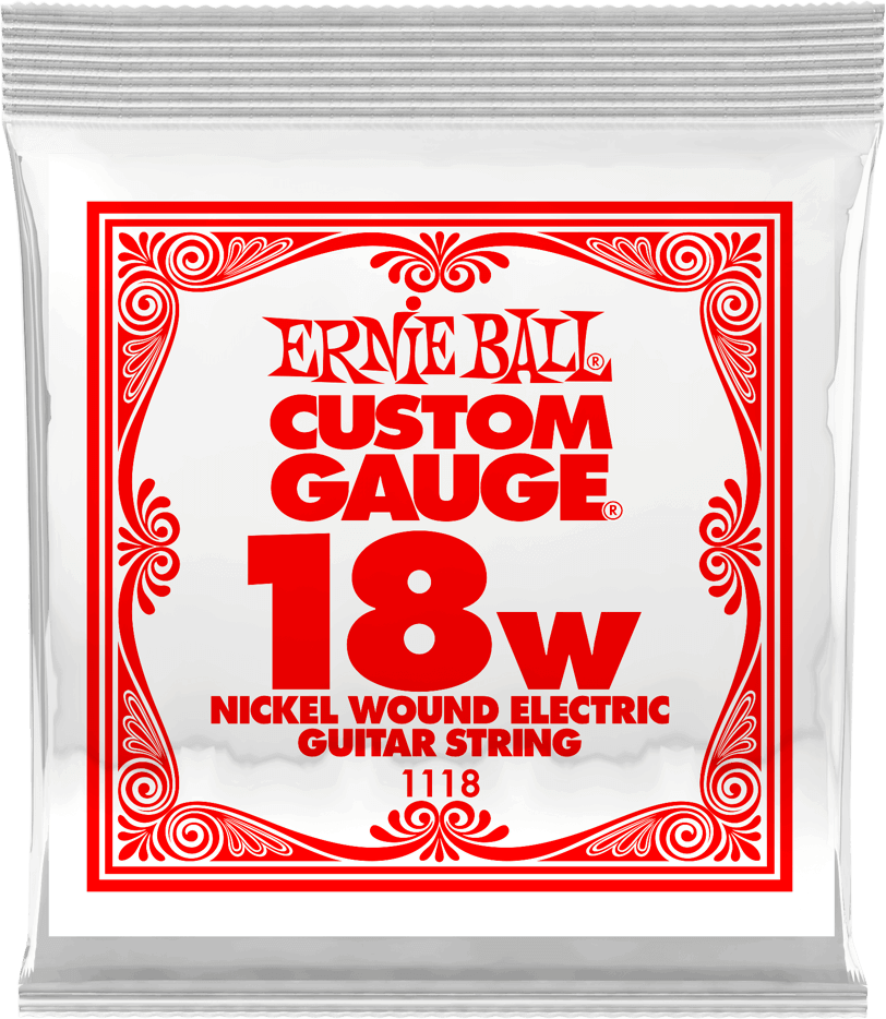 Ernie Ball Electric (1) 1118 Slinky Nickel Wound 18 - Cuerdas guitarra eléctrica - Main picture