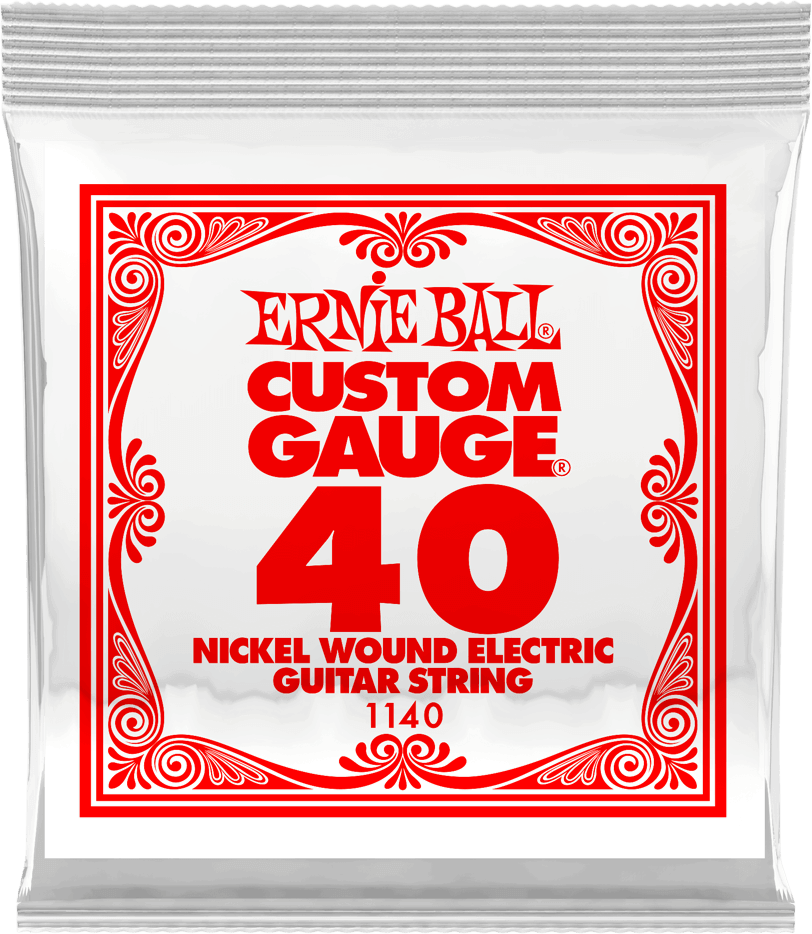 Ernie Ball Corde Au DÉtail Electric (1) 1140 Slinky Nickel Wound 40 - Cuerdas guitarra eléctrica - Main picture