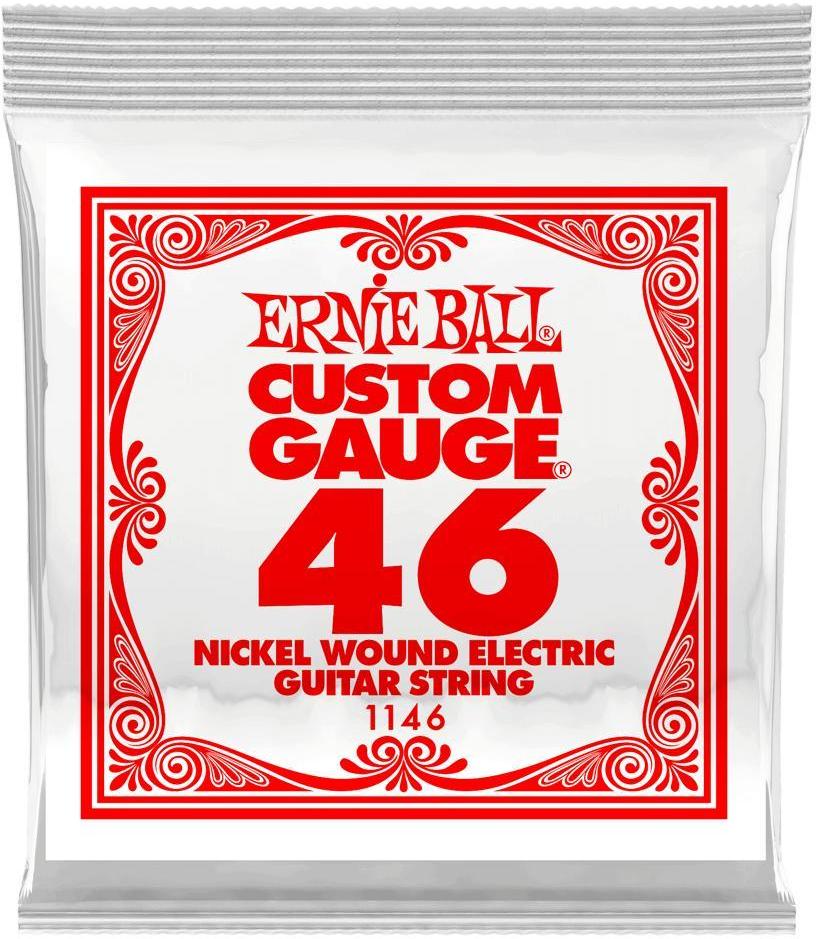 Cuerdas guitarra eléctrica Ernie ball Electric (1) 1146 Slinky Nickel Wound 46 - Cuerdas por unidades