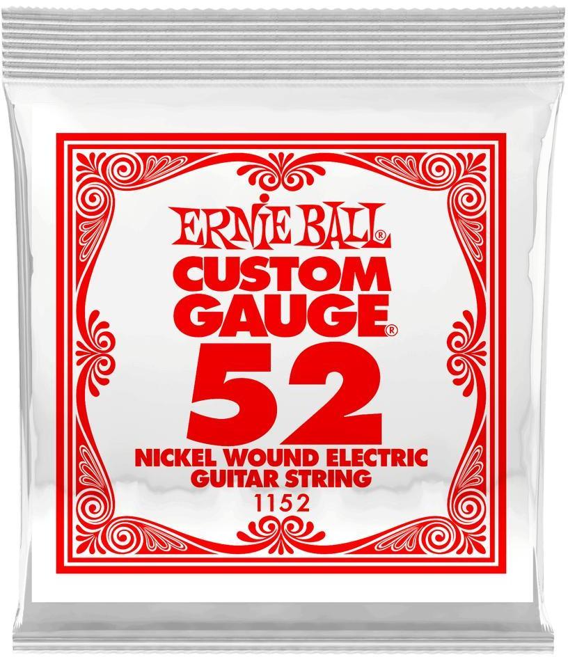 Cuerdas guitarra eléctrica Ernie ball Electric (1) 1152 Slinky Nickel Wound 52 - Cuerdas por unidades