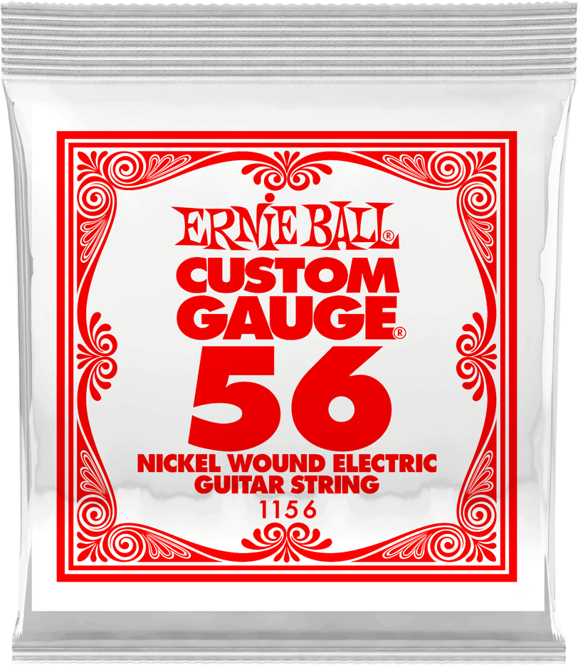 Ernie Ball Corde Au DÉtail Electric (1) 1156 Slinky Nickel Wound 56 - Cuerdas guitarra eléctrica - Main picture