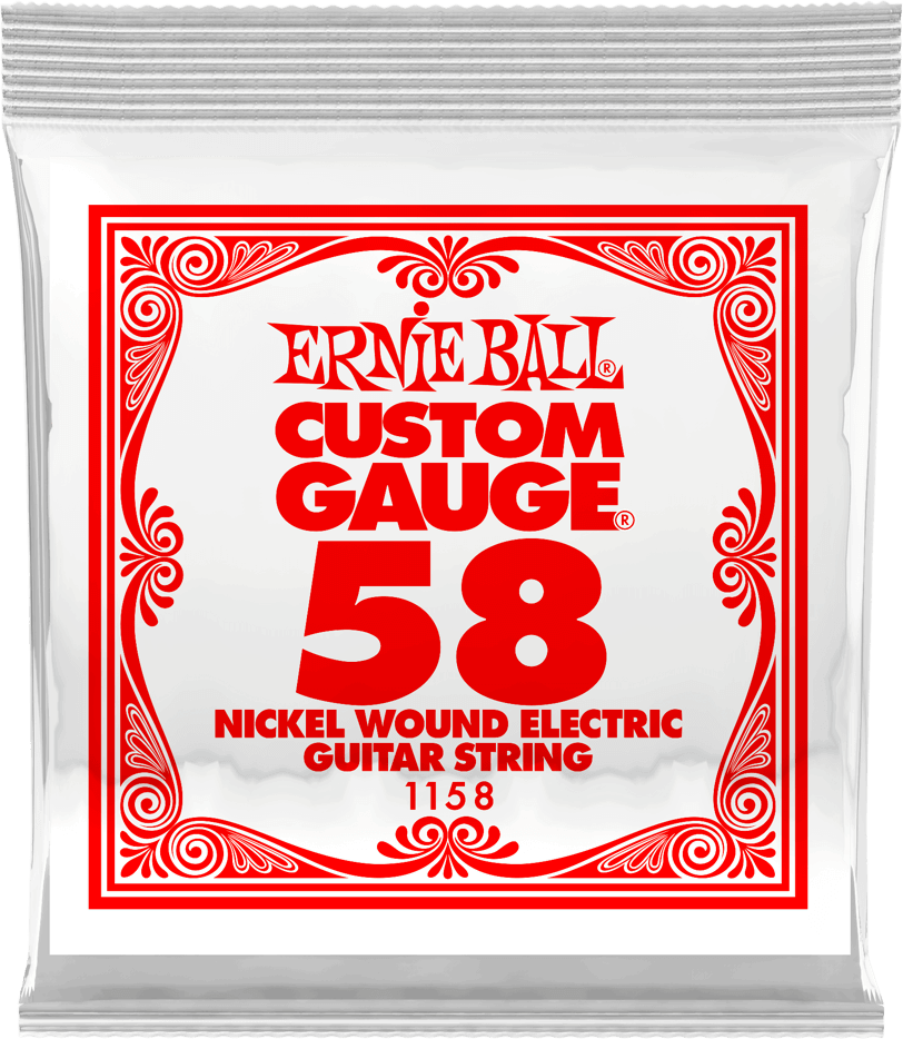 Ernie Ball Corde Au DÉtail Electric (1) 1158 Slinky Nickel Wound 58 - Cuerdas guitarra eléctrica - Main picture