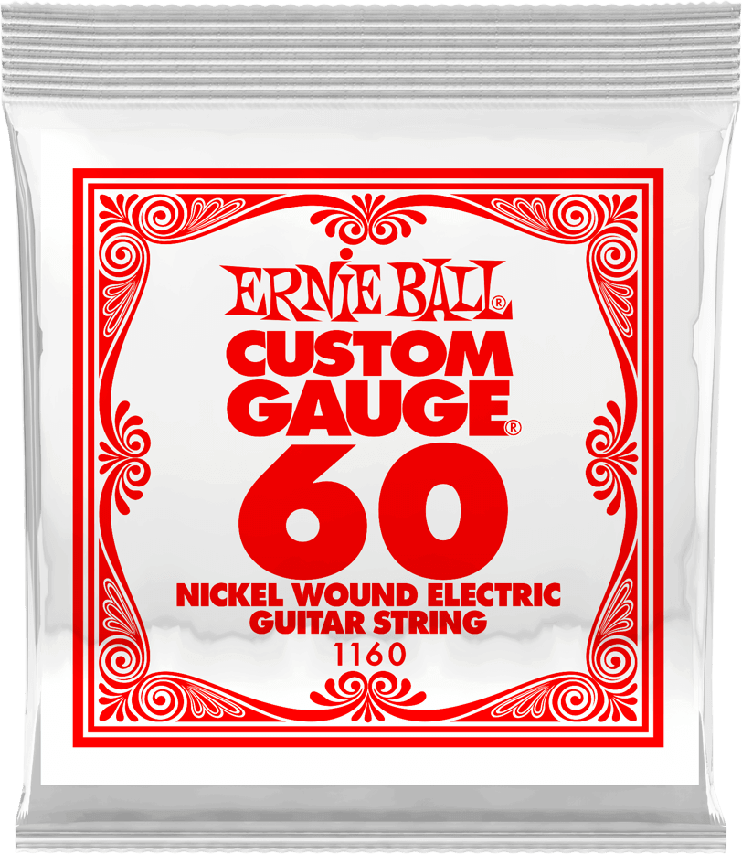 Ernie Ball Corde Au DÉtail Electric (1) 1160 Slinky Nickel Wound 60 - Cuerdas guitarra eléctrica - Main picture
