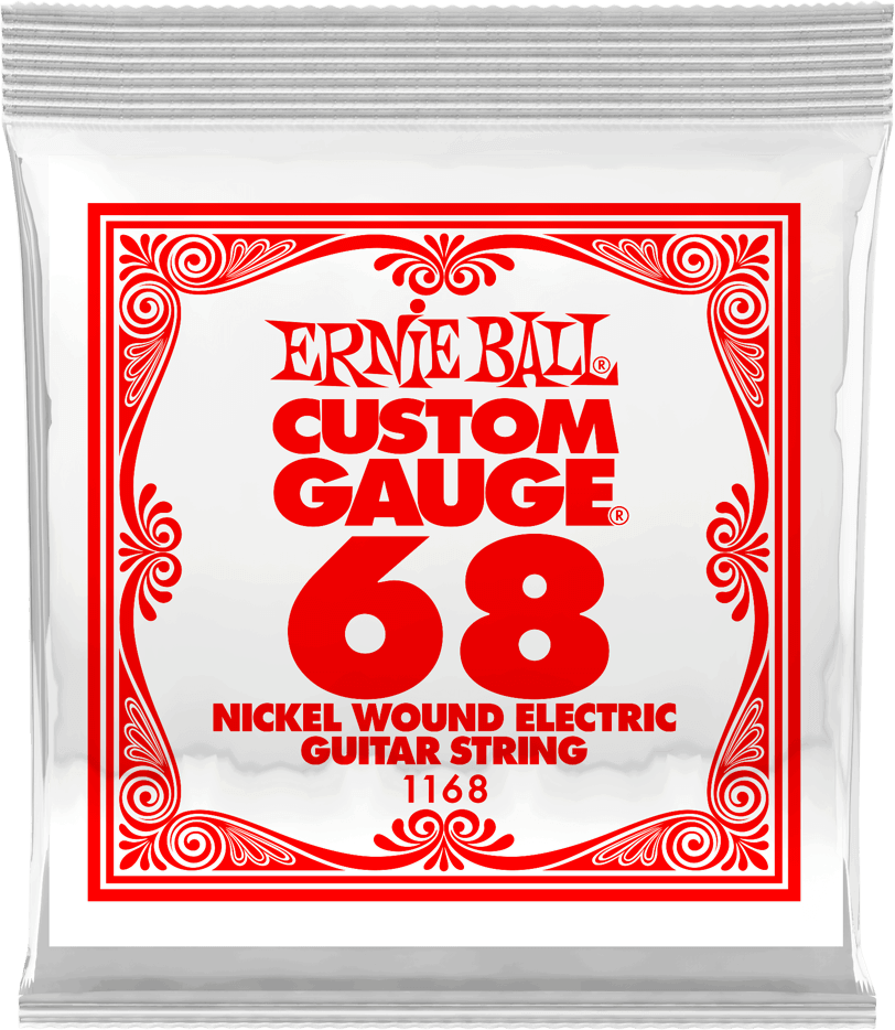 Ernie Ball Corde Au DÉtail Electric (1) 1168 Slinky Nickel Wound 68 - Cuerdas guitarra eléctrica - Main picture