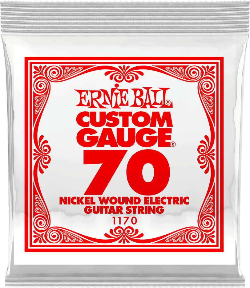 Ernie Ball Corde Au DÉtail Electric (1) 1170 Slinky Nickel Wound 70 - Cuerdas guitarra eléctrica - Main picture