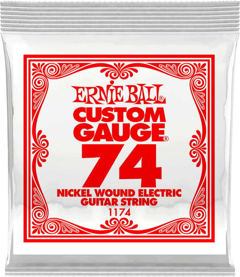 Ernie Ball Corde Au DÉtail Electric (1) 1174 Slinky Nickel Wound 74 - Cuerdas guitarra eléctrica - Main picture