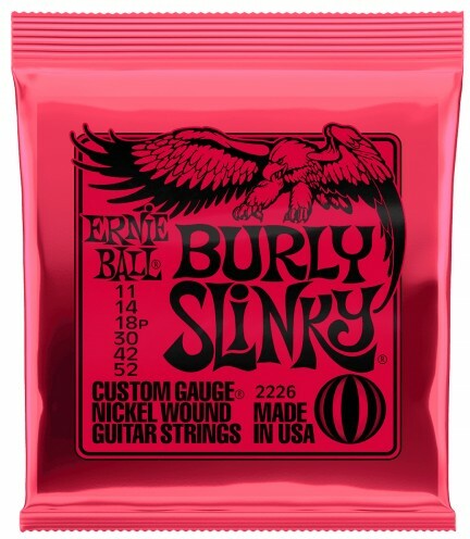 Ernie Ball Electric (6) 2226 Burly Slinky 11-52 - Cuerdas guitarra eléctrica - Main picture