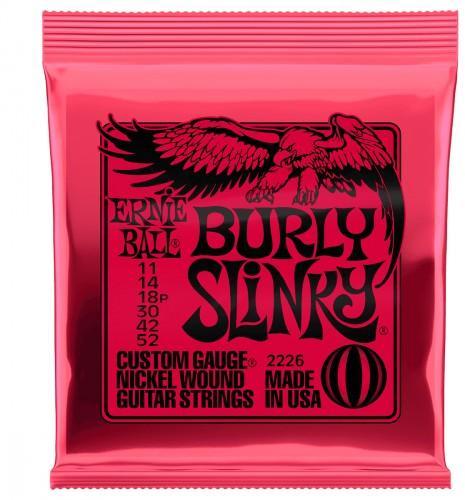 Cuerdas guitarra eléctrica Ernie ball 2226 Burly Slinky 11-52 - Juego de cuerdas