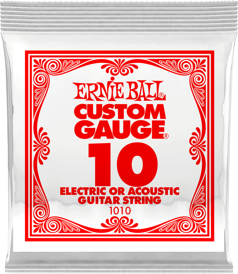 Ernie Ball Corde Au DÉtail Electric / Acoustic (1) 1010 Slinky Nickel Wound 10 - Cuerdas guitarra eléctrica - Main picture