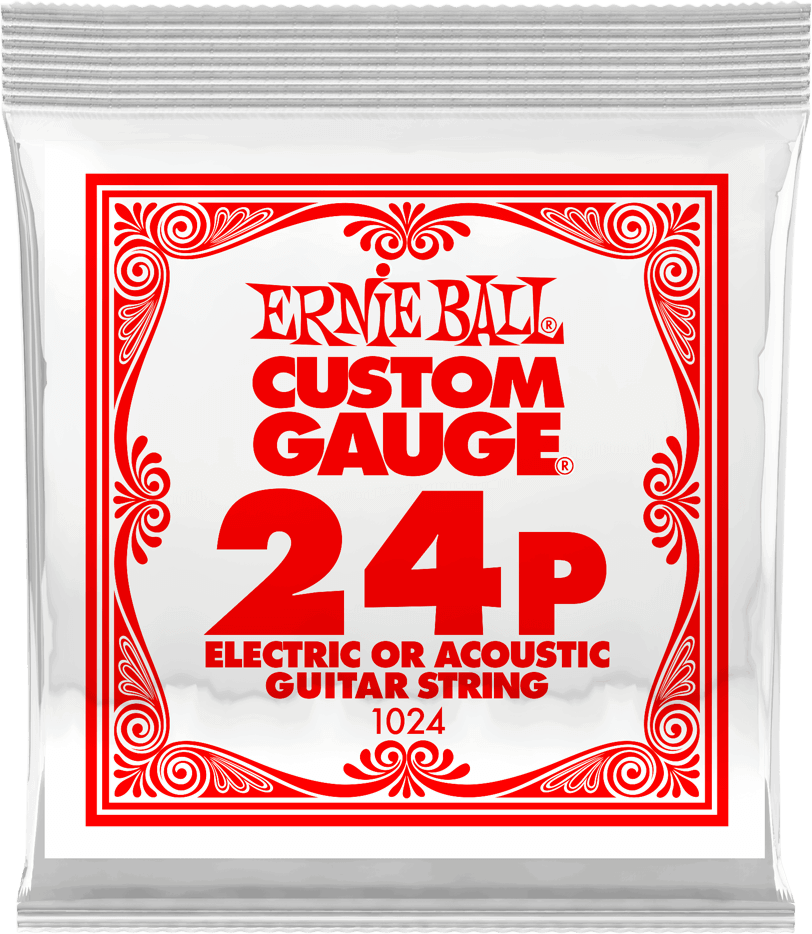 Ernie Ball Corde Au DÉtail Electric / Acoustic (1) 1024 Slinky Nickel Wound 24p - Cuerdas guitarra eléctrica - Main picture