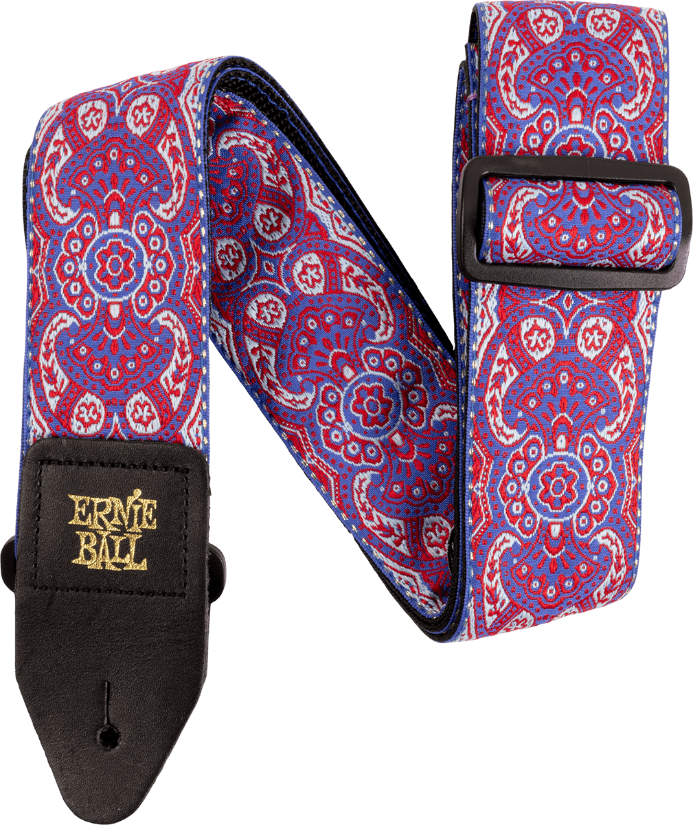 Ernie Ball Jacquard 2.inc Guitar Strap Paisley Dream - Correa - Main picture