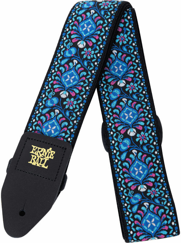 Ernie Ball Jacquard Guitar Strap Indigo Orchid - Correa - Main picture