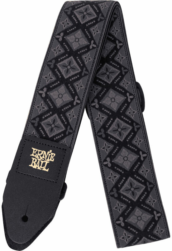 Ernie Ball Jacquard Guitar Strap Regal Black - Correa - Main picture