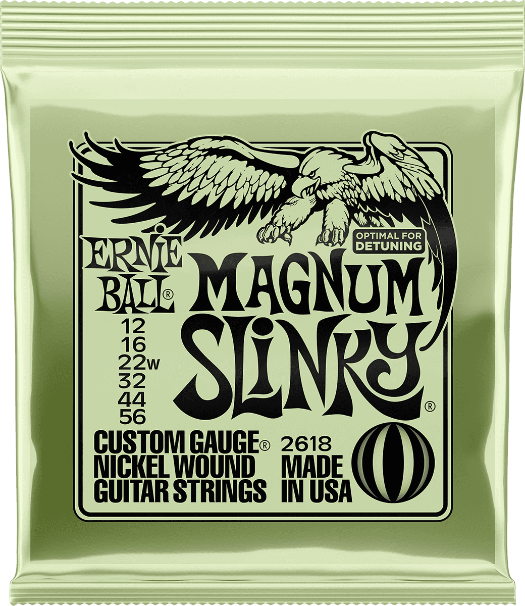 Ernie Ball Magnum Slinky 12-16-22w-32-44-56 - Cuerdas guitarra eléctrica - Main picture