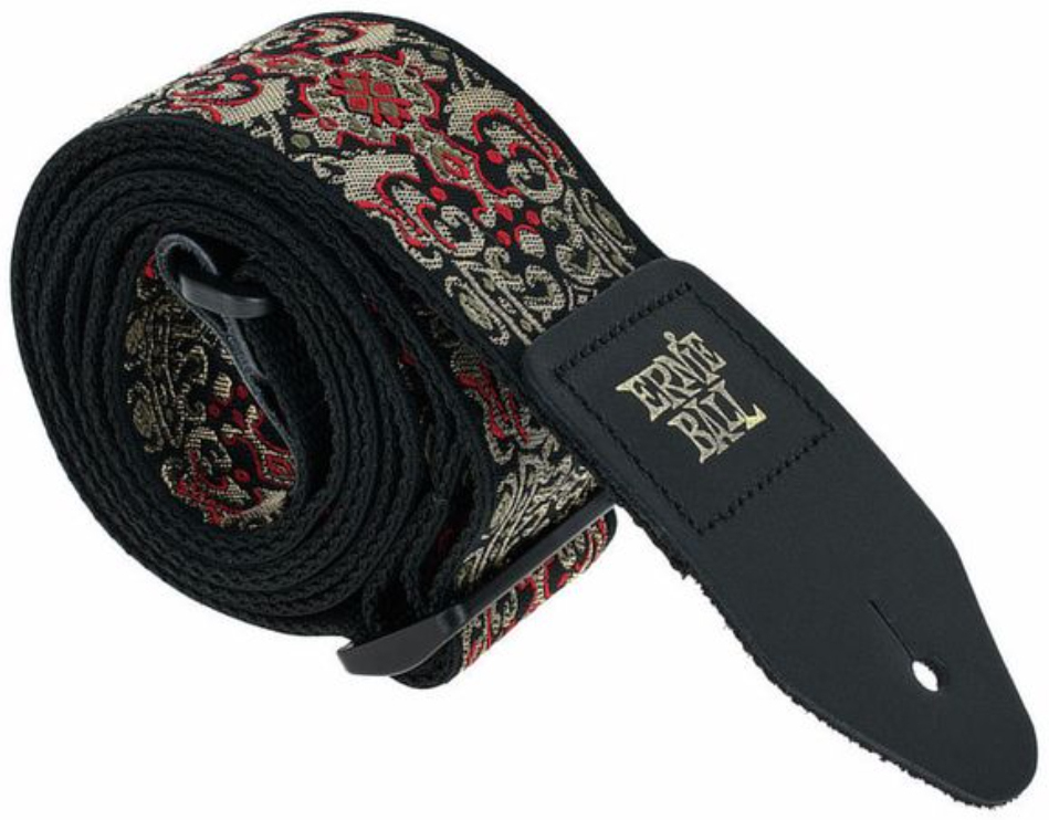 Ernie Ball P04167 Persian Gold Jacquard 2in. Guitar Strap Polypropylene 5.08cm - Correa - Main picture