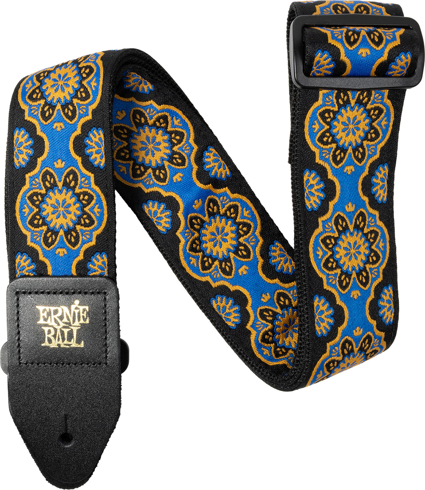 Ernie Ball Sangle Jacquard Kaleidoscope Blue - Correa - Main picture