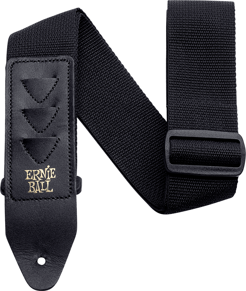 Ernie Ball Sangle Pickholder Noire - Correa - Main picture