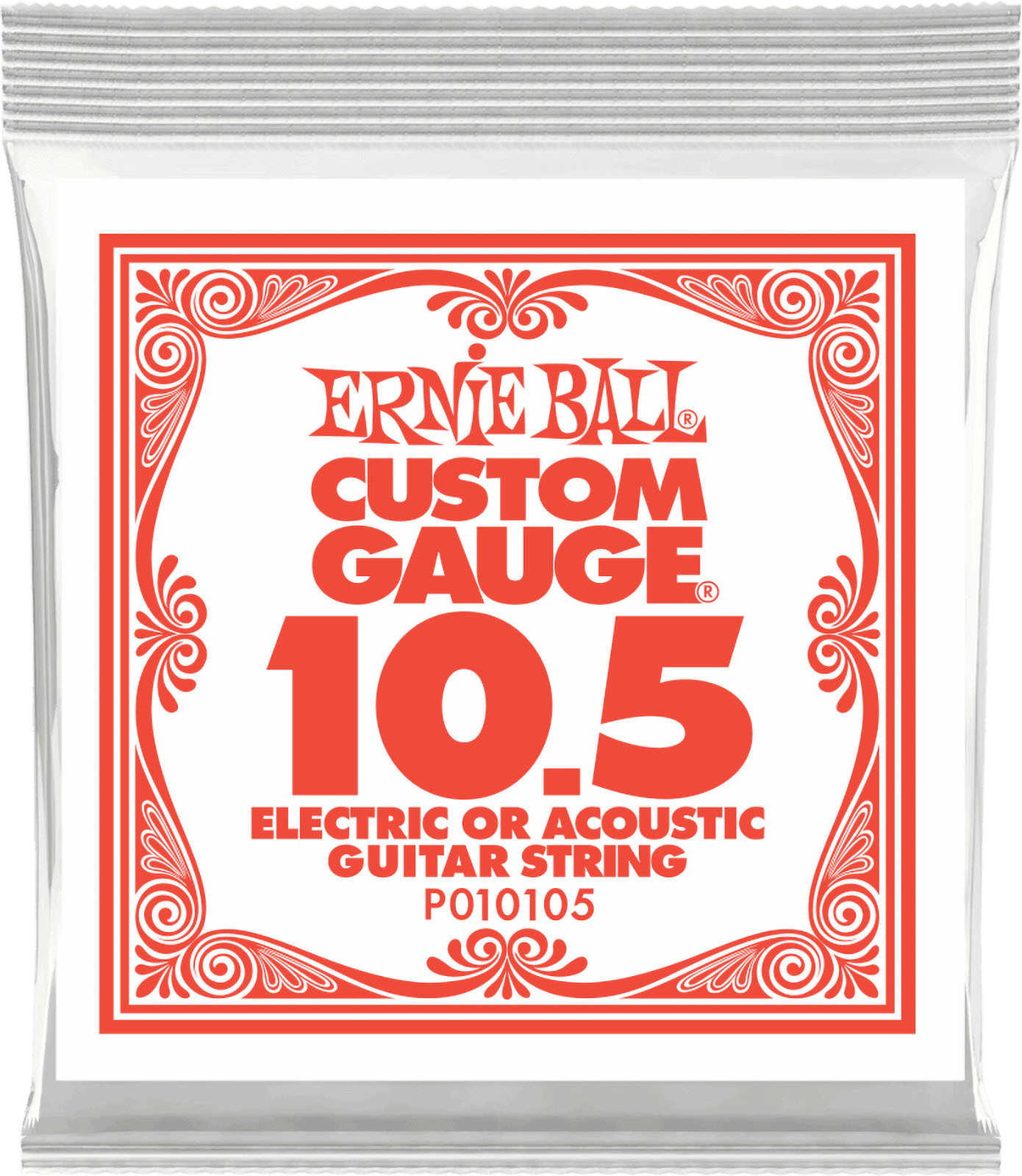Ernie Ball Jeu De 6 Cordes Slinky Nickel Wound 10,5 - Cuerdas guitarra eléctrica - Main picture